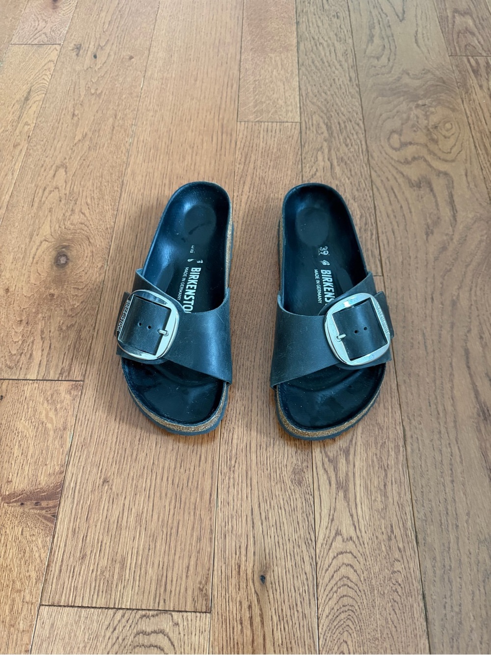 Birkenstock Madrid Big Buckle Slide Sandals